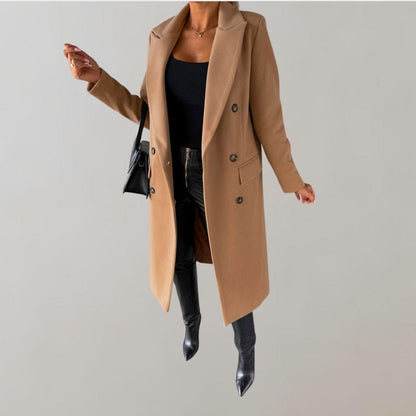Lange Damenjacke Zwischenjackett Damenmode