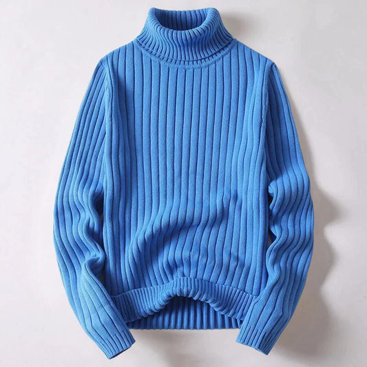 Damenschal Rollkragenpullover Merinowolle Warm - IdealeKleiden