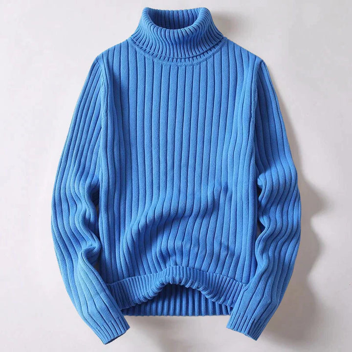 Damenschal Rollkragenpullover Merinowolle Warm - IdealeKleiden