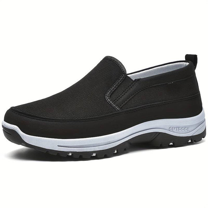 Wanderschuhe Herren Bequem Dicksohlige Trekkingschuhe - IdealeKleiden