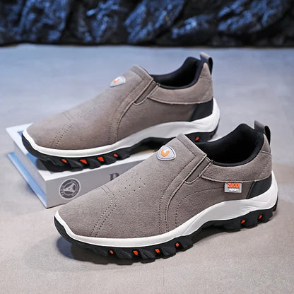 Wanderschuhe für Herren, Bequem mit Gummisohle