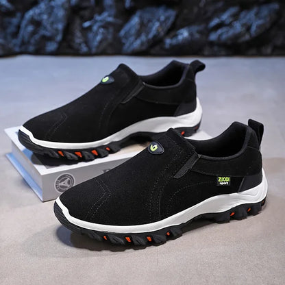 Wanderschuhe für Herren, Bequem mit Gummisohle