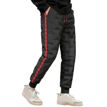 Bequeme Herren Jogginghose Baumwolle Daunen