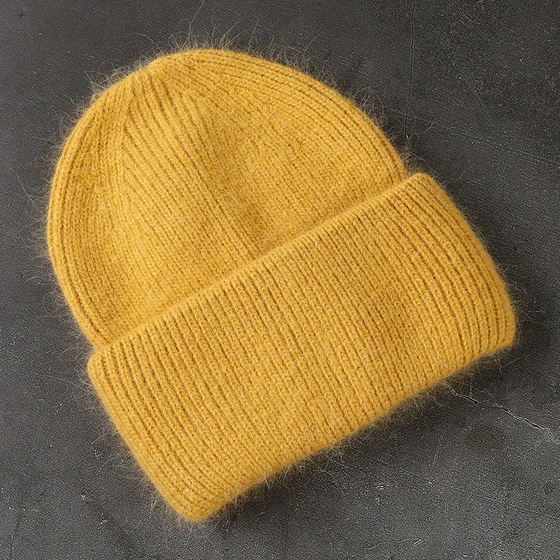 Stylische Strickmütze Damen