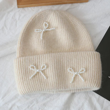 Stylische Strickmütze Damen