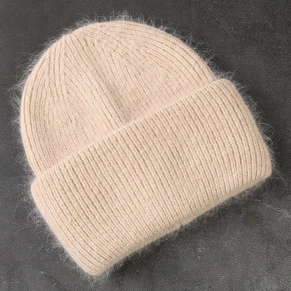 Stylische Strickmütze Damen