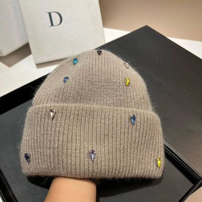 Stylische Strickmütze Damen