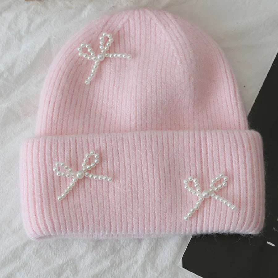 Stylische Strickmütze Damen