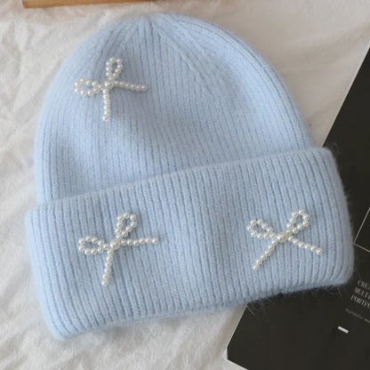 Stylische Strickmütze Damen