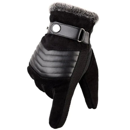 Stylische Winterhandschuhe Touchscreen Wildleder - IdealeKleiden