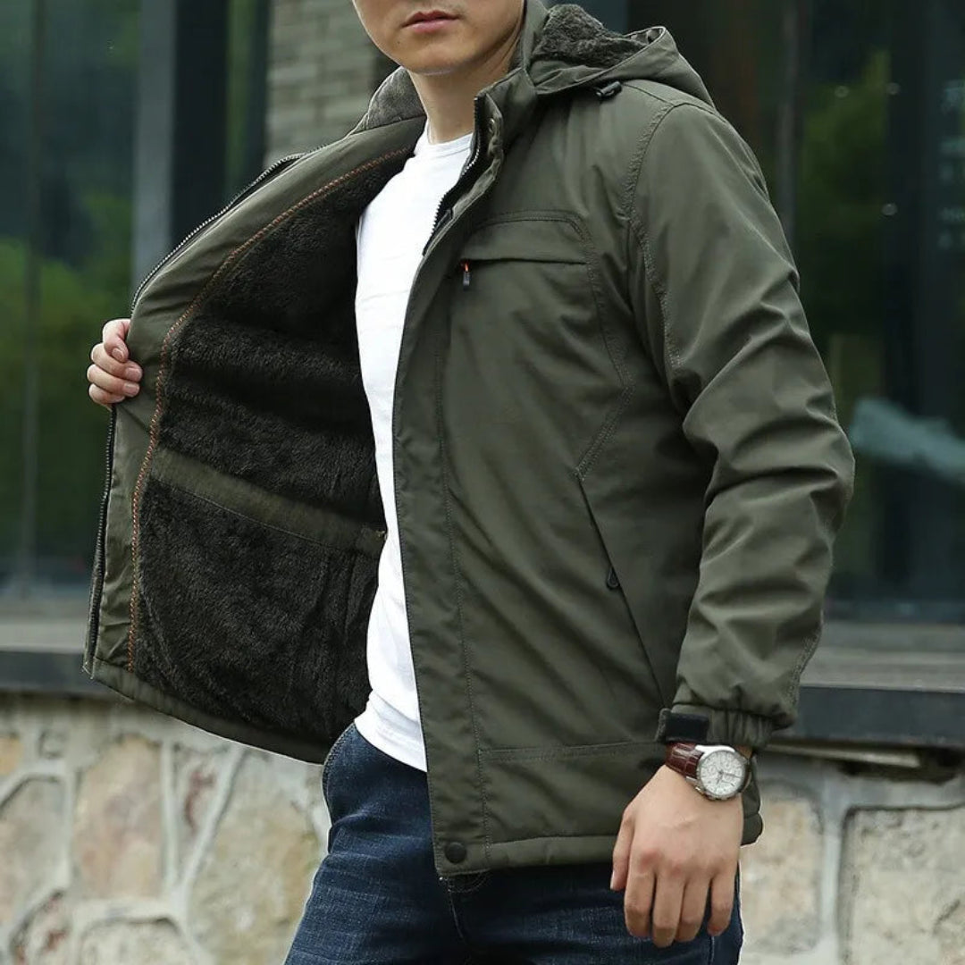 Kuschel Fleecejacke Mit Kapuze