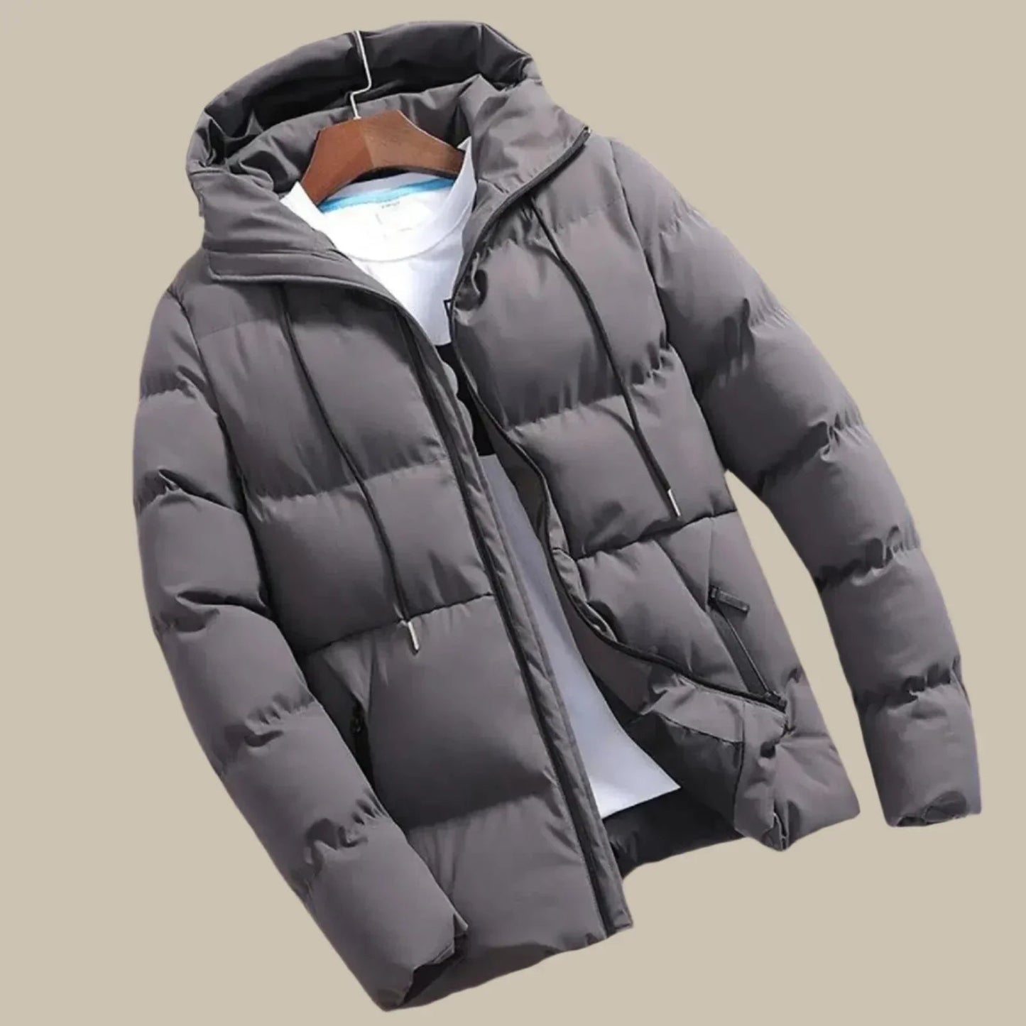 Warme Winterjacke Herren Puffer Parka
