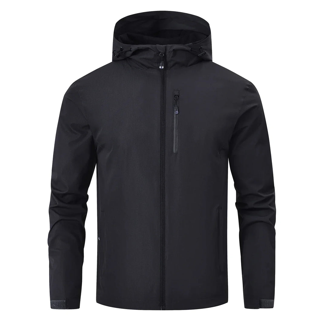 Herren Outdoorjacke Leicht Wasserdicht