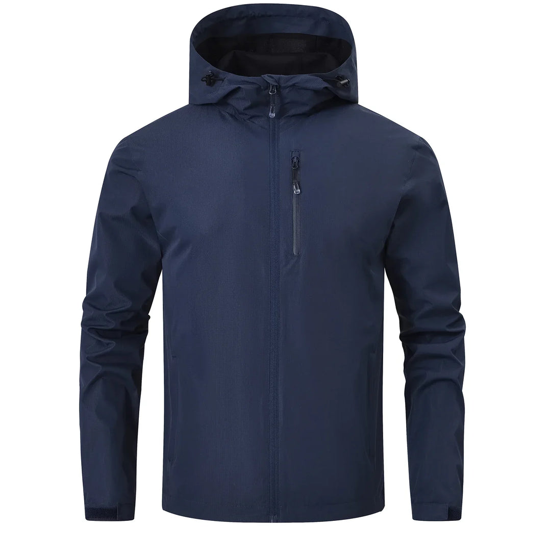 Herren Outdoorjacke Leicht Wasserdicht