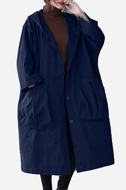Große Damenwindjacke Rot Übergröße