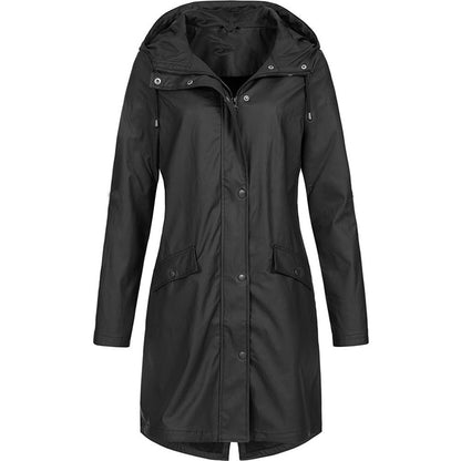 Wasserdichte Regenjacke Kapuze Praktisch