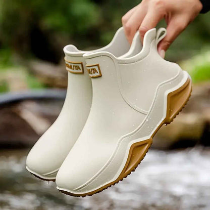 Wasserdichte Regenstiefel Robust Gummidesign Outdoor