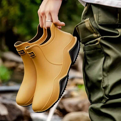 Wasserdichte Regenstiefel Robust Gummidesign Outdoor