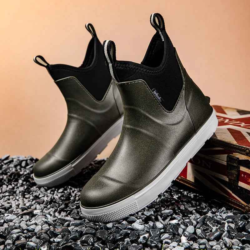 Wasserdichte Regenstiefel Damen Stilvoll Bequem