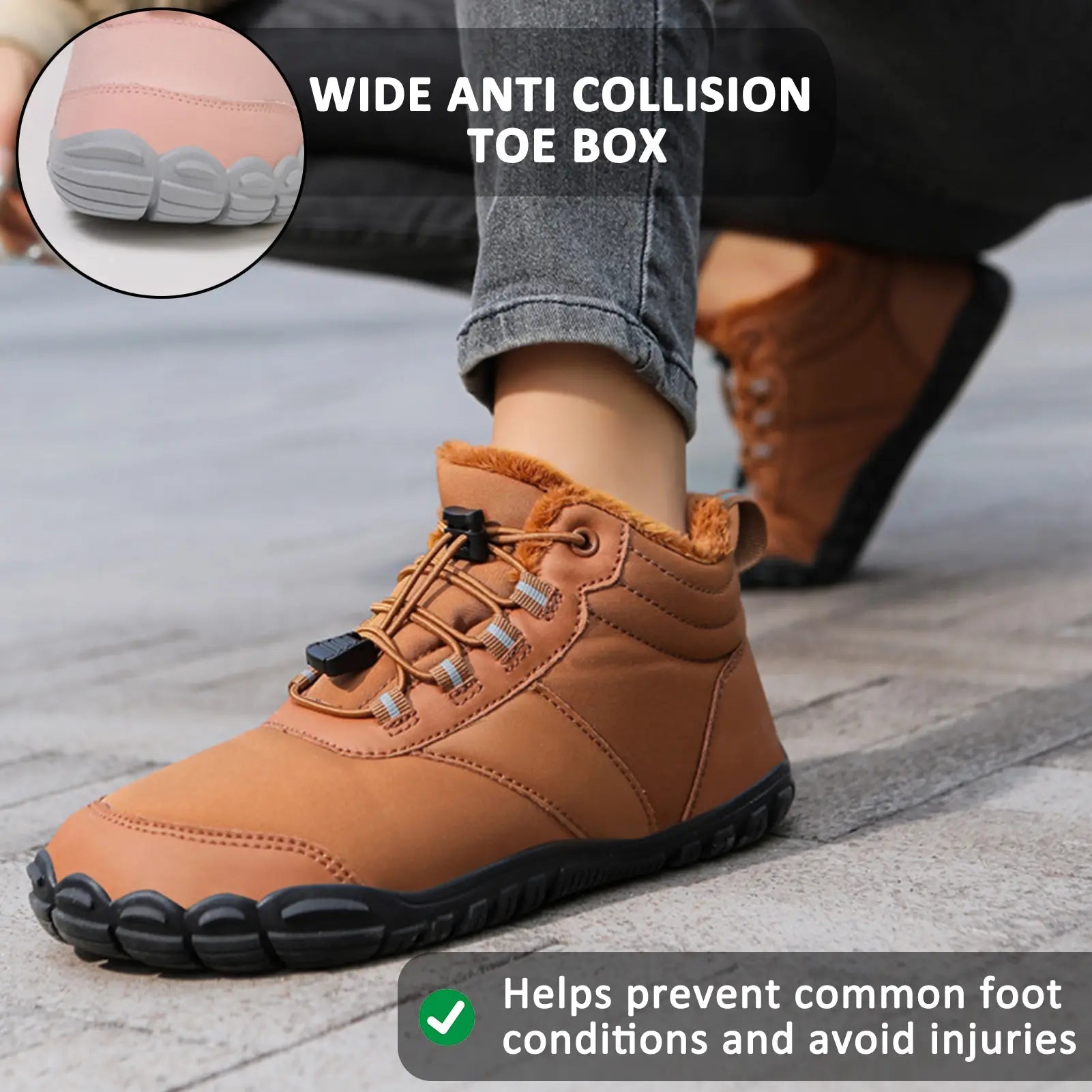 Wasserdichte Unisex Schneestiefel Winterwarm Komfort - IdealeKleiden