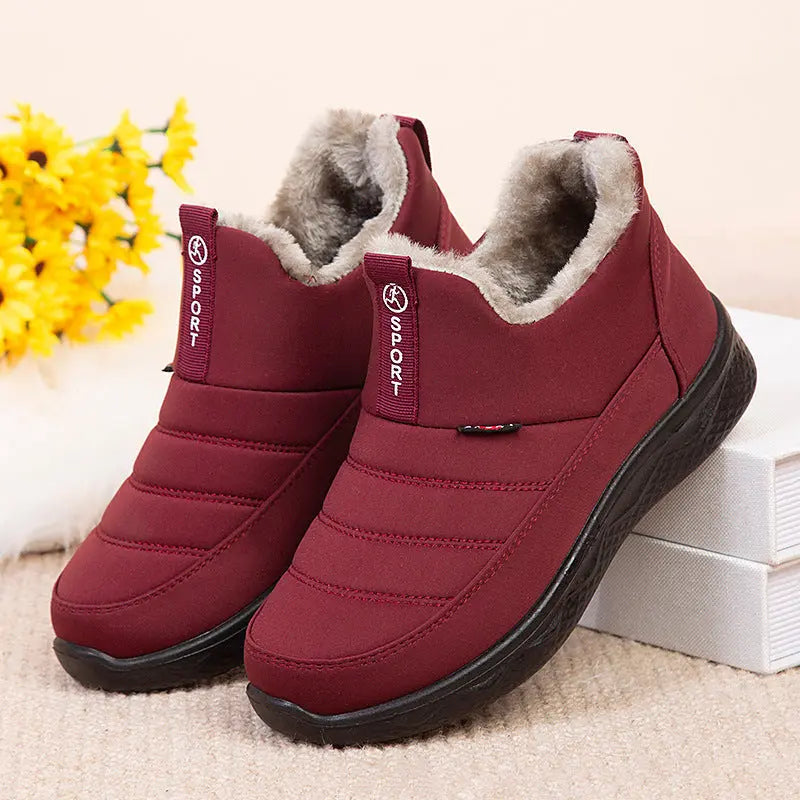 Warme Winterstiefeletten Damen Wasserdicht