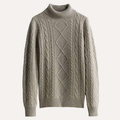 Damenschal Strickpullover Stehkragen