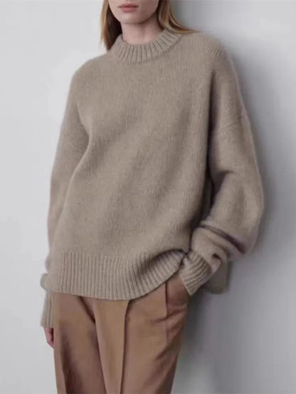 Damen Pullover Merinowolle Weich
