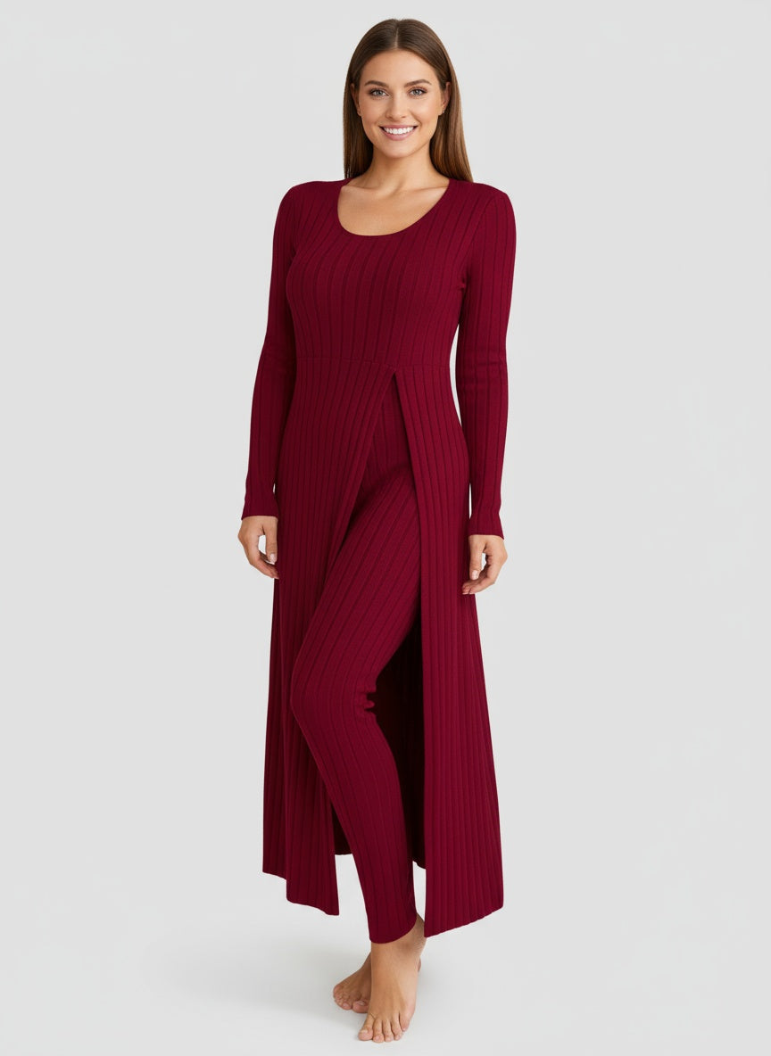 Weiches Strickset für Damen Elegant