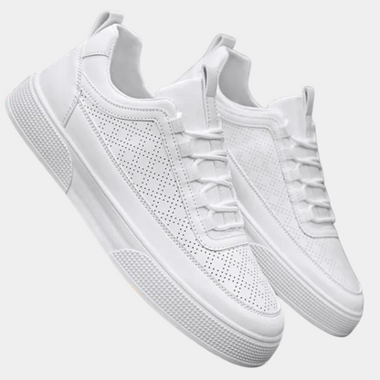 Leichte Sommer Sneakers Weiße Herren Laufschuhe - IdealeKleiden