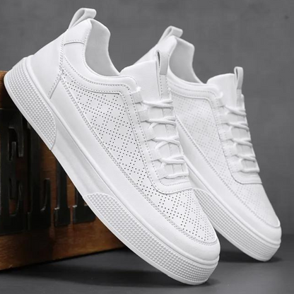 Leichte Sommer Sneakers Weiße Herren Laufschuhe