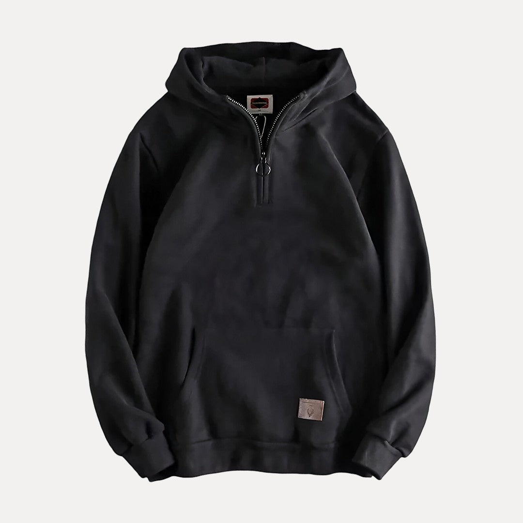 Herren Kapuzenpullover Bequem Reißverschluss Modern