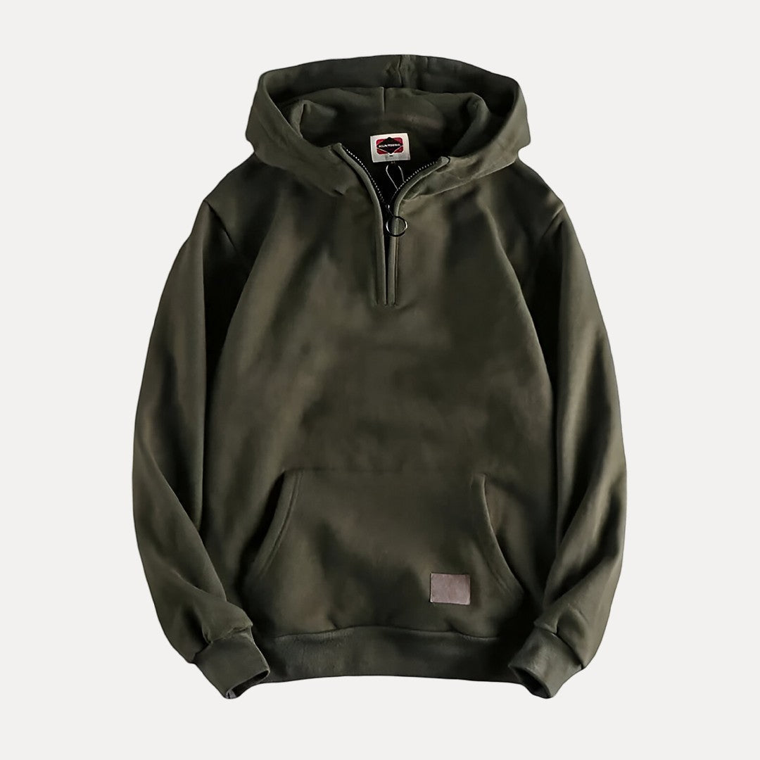 Herren Kapuzenpullover Bequem Reißverschluss Modern