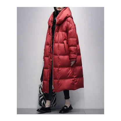 Warmes Winterparka Damen Pufferjacke