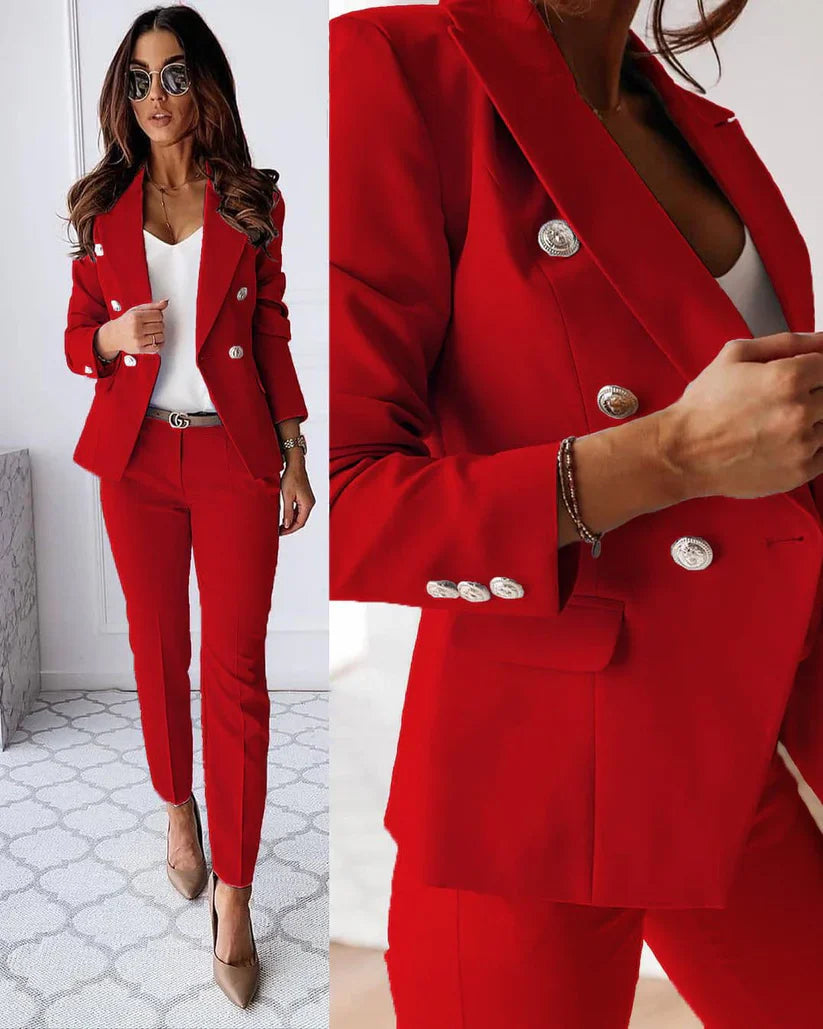 Stilvolles Blazer-Set Damen Elegant