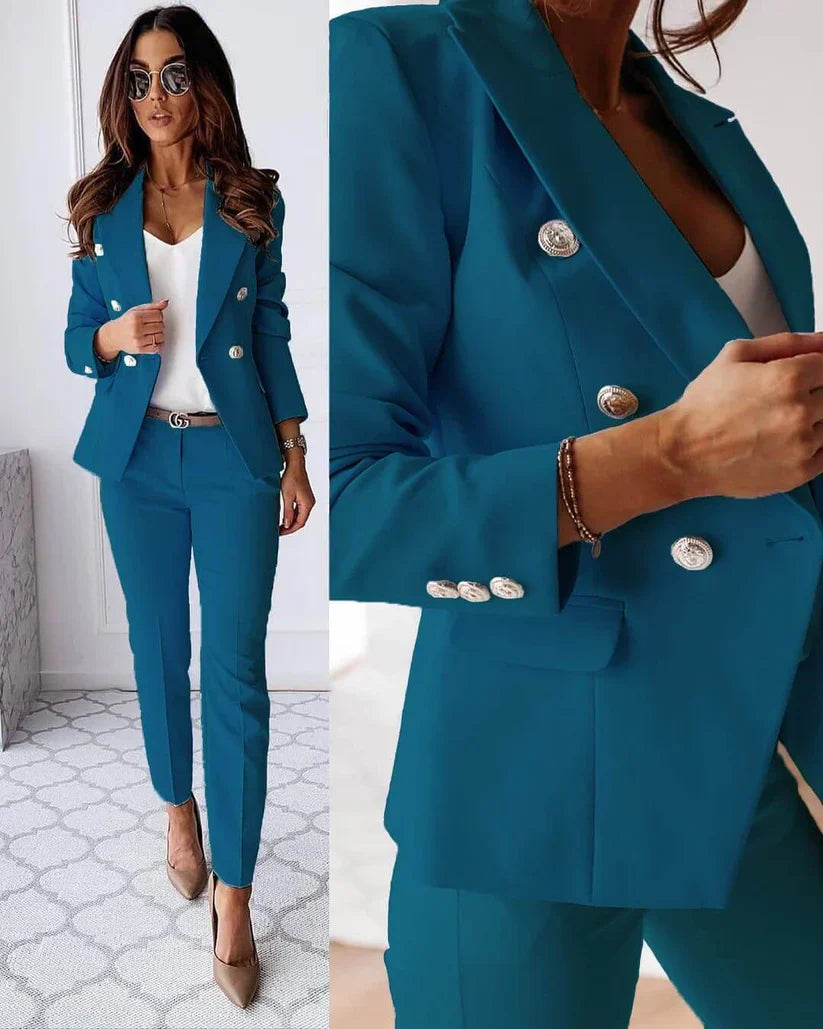 Stilvolles Blazer-Set Damen Elegant