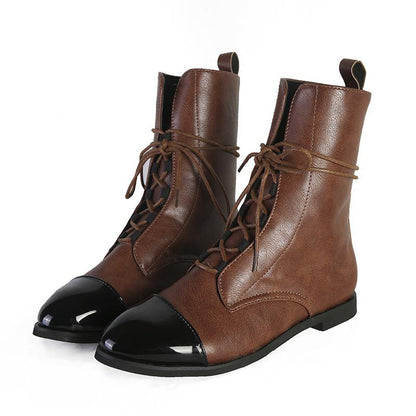 Elegante Leder Stiefel Damen