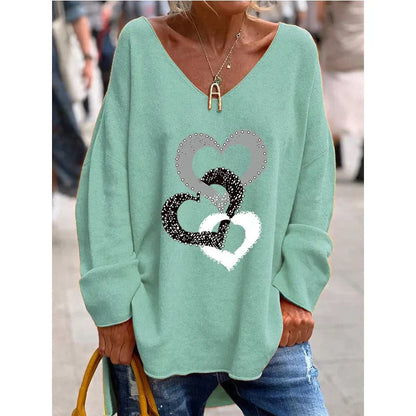 Bequemer Damen Pullover Modern Style