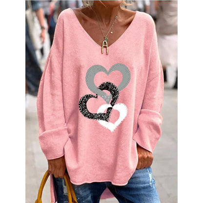 Bequemer Damen Pullover Modern Style