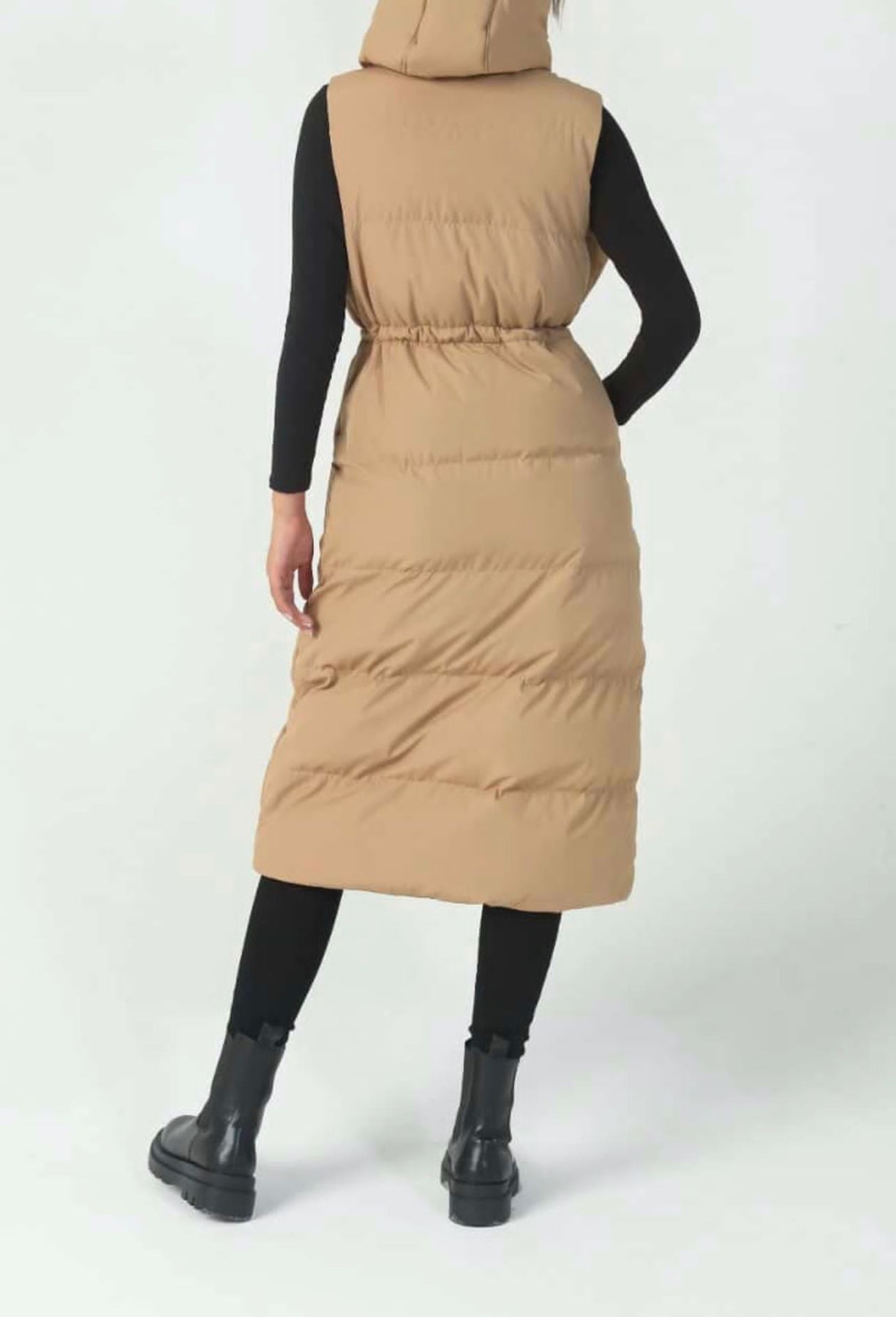 Stylische Weste Beige - IdealeKleiden