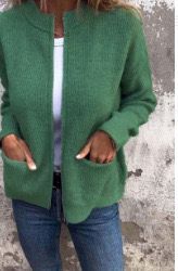 Damen Sweatshirt Bequem Mit Taschen
