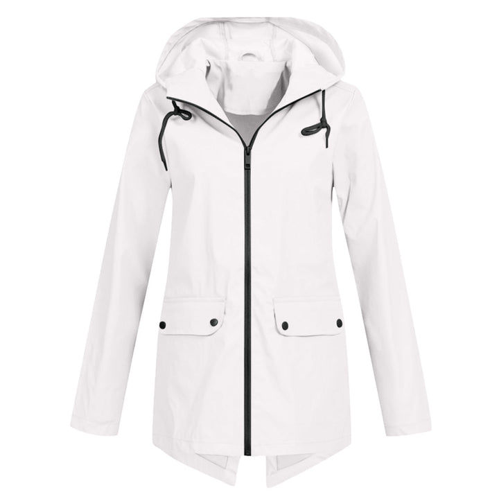 Kapuzenjacke Frauen Leicht Lässig Herbst Winter