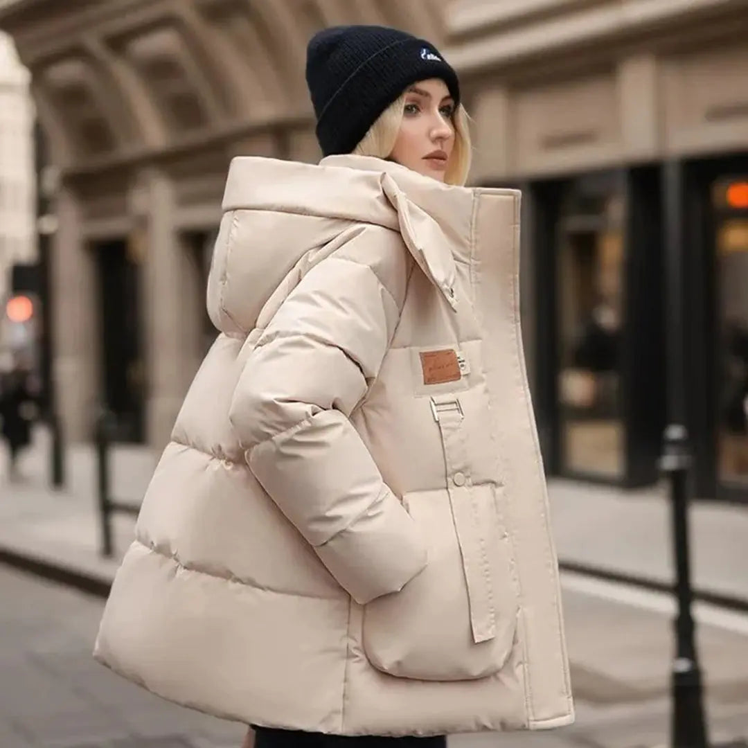 Winterjacke Steppmuster Damen Modern