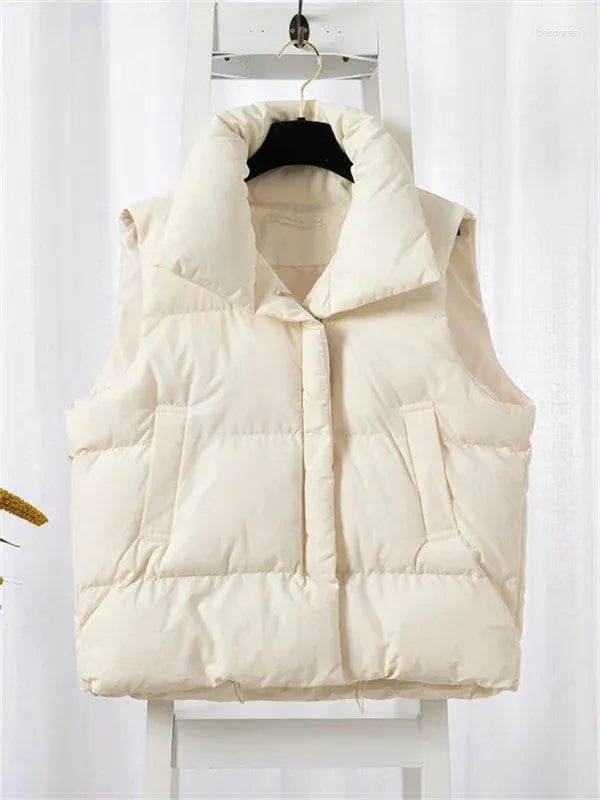 Stylischer Bodywarmer Warm mit Großen Taschen