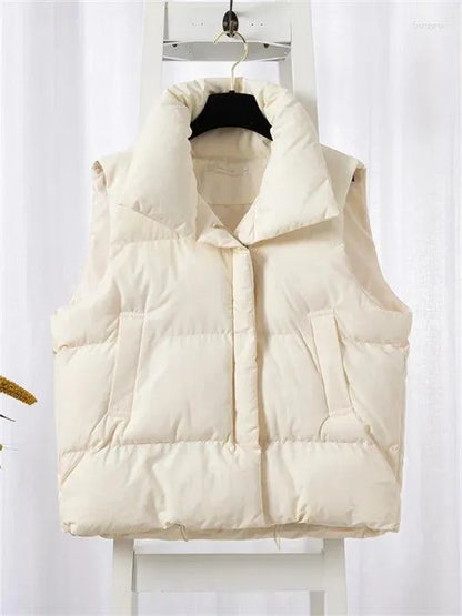 Stylischer Bodywarmer Warm mit Großen Taschen