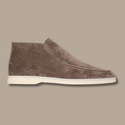 Bequeme Herrenslipper Wildleder Optik