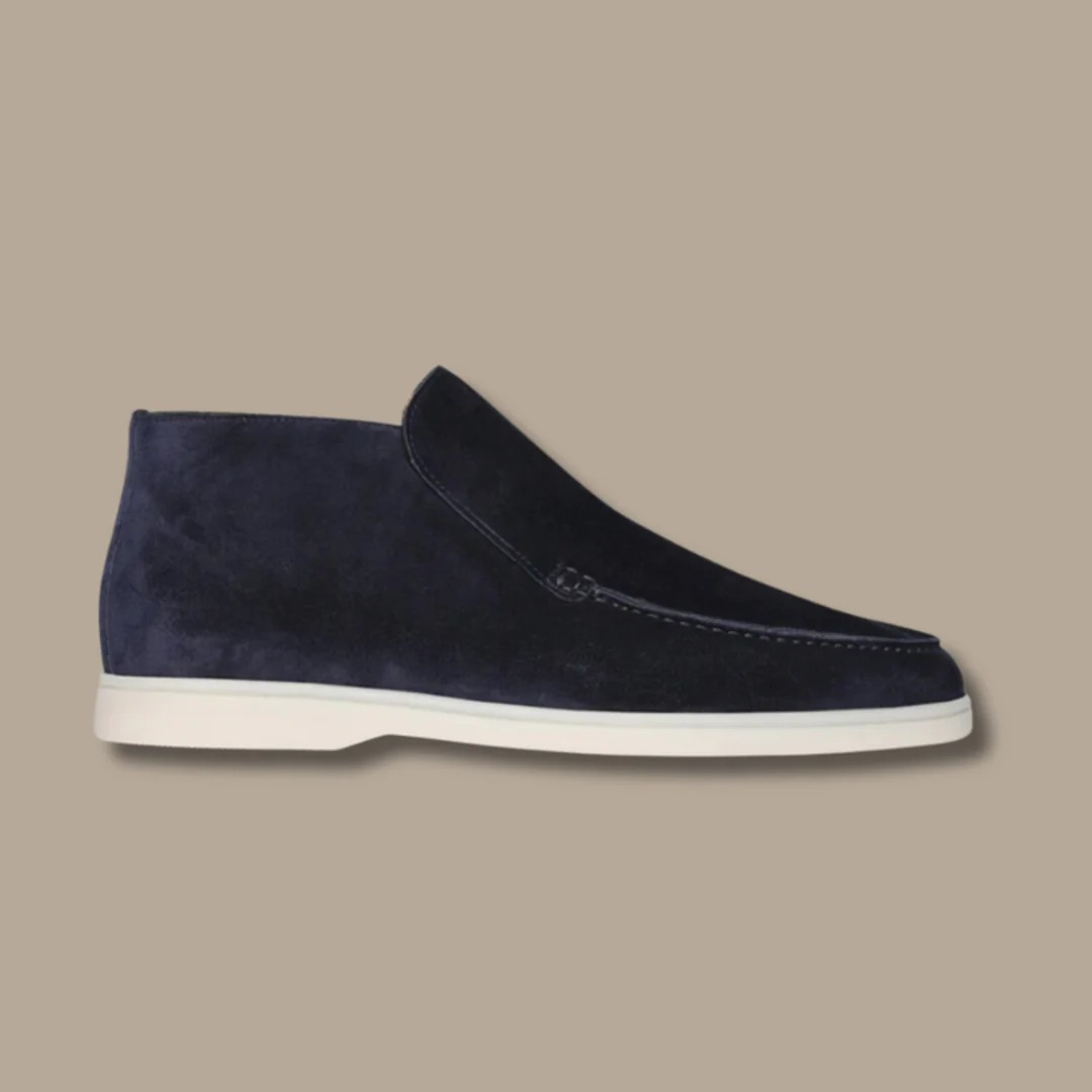 Bequeme Herrenslipper Wildleder Optik