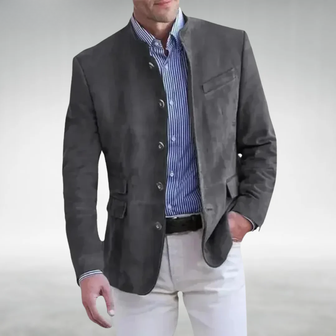 Stylischer Herren Blazer aus Wildleder