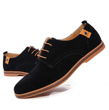 Stylische Leder Sneaker Herren Laufschuhe