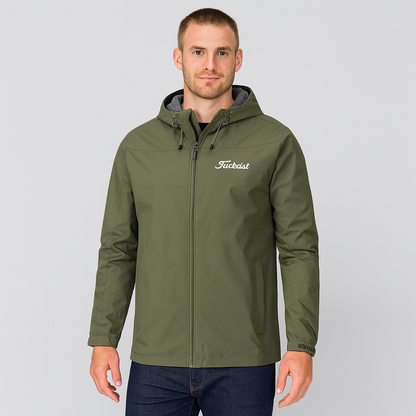 Wasserdichte Herrenjacke Outdoor Funktionsjacke Reißverschluss