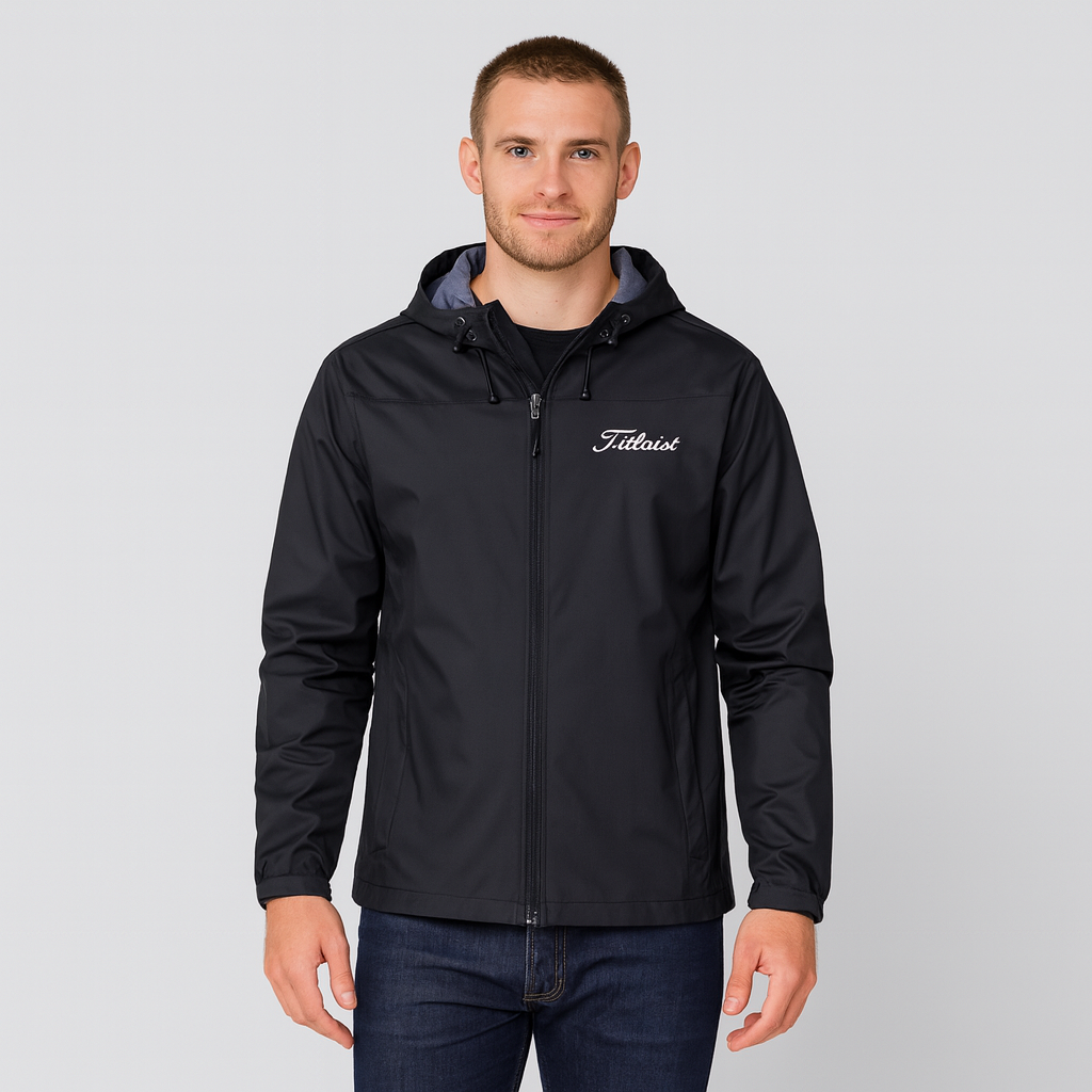 Wasserdichte Herrenjacke Outdoor Funktionsjacke Reißverschluss